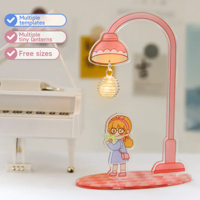 Custom Portable Lamp Acrylic Standees - Custom