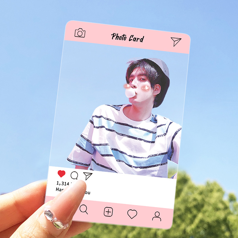 Custom Idol Fansign Group Photocards - 2.56" x 3.7"(65x95mm)